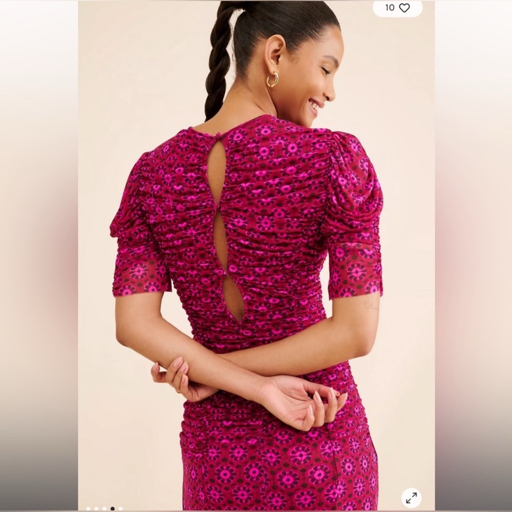 NWOT FREE PEOPLE Briella Midi Dress - Picture 4 of 6